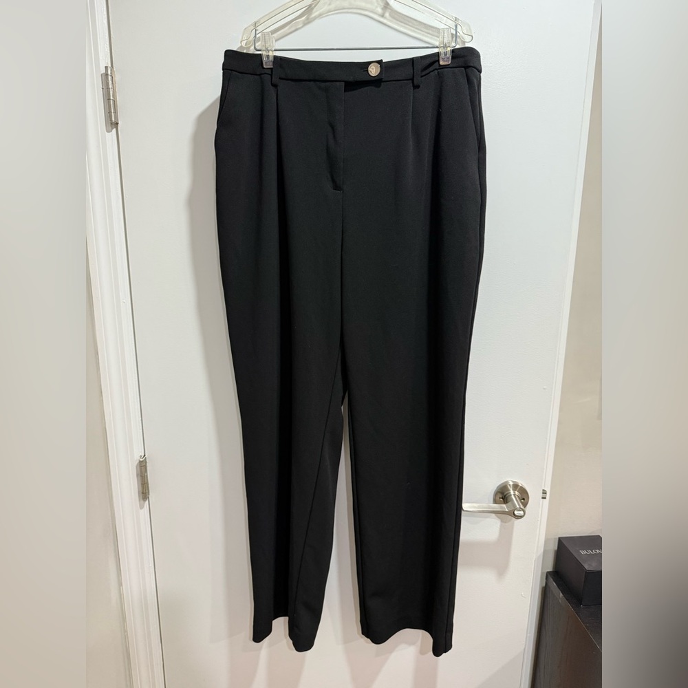 Classic Anne Klein Black Dress Pants